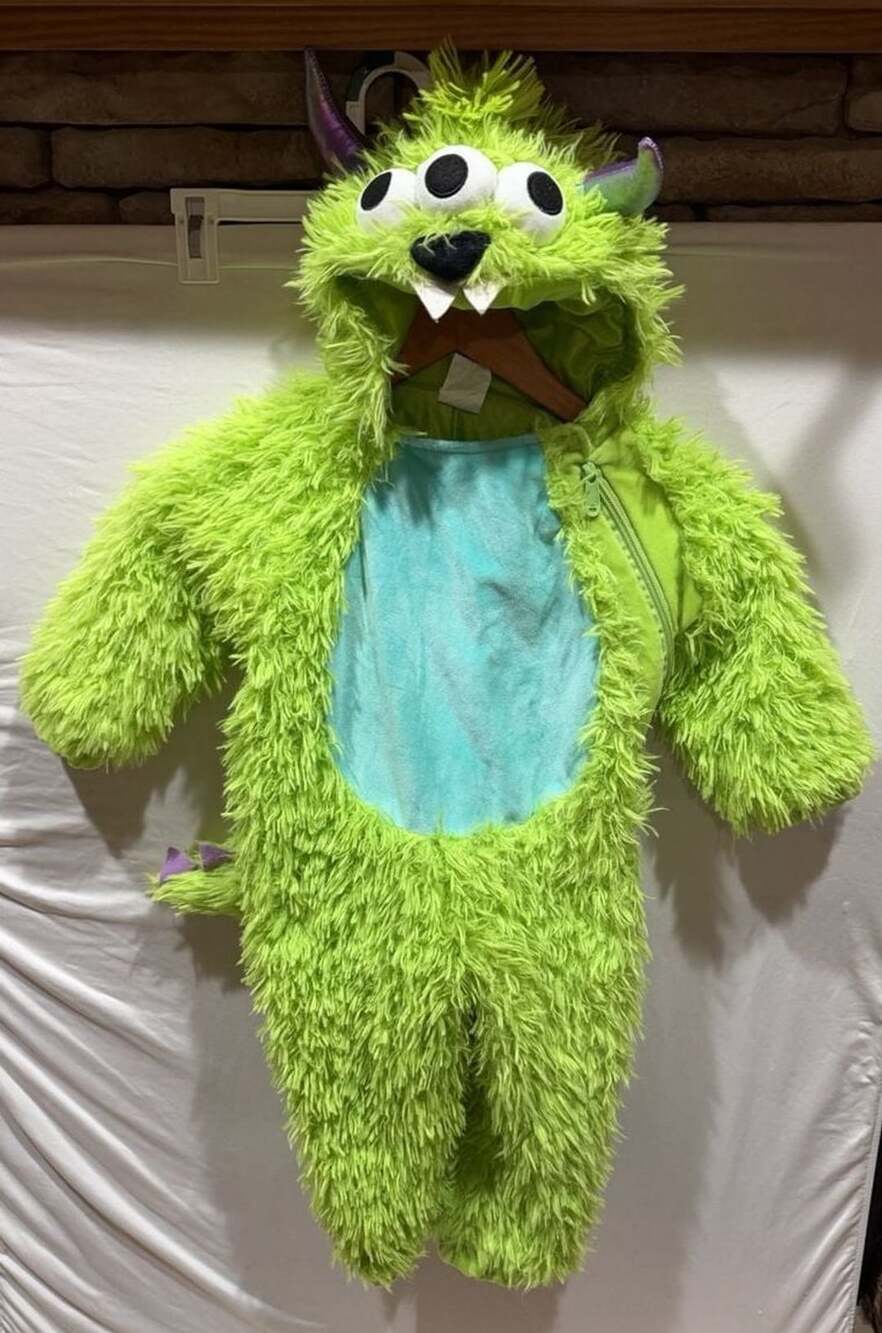 Target Green Monster Costume Size 18-24M